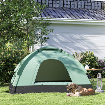 2-Person Camping Tent, Camouflage Dome Tent Lightweight Ventilated Easy to Assemble with Zippered Doors, Storage Pocket, Carry Bag Included Oxford dimensions 206L x 185W x 120H cm