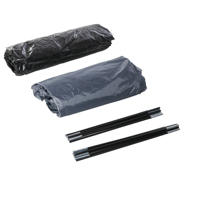 Camping Tent for 4 Persons Lightweight Dome Tent with Windows, Carrying Bag, Groundsheet, Family Tent with 1000mm Water Column Tent for Travel Trekking Camping Garden