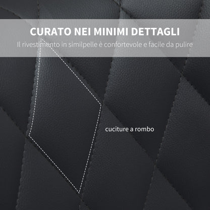 Set of 2 High Bar Stools in Faux Leather with Adjustable Height, Swivel Kitchen Stools with Backrest and Footrest, 44x50.5x94-114cm Gray