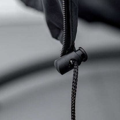 Hanging Chair Cover Waterproof Windproof Protective Cover with Zipper 210D Oxford Covers for Hanging Basket Swing Chair Hammock Ø115 x 190H cm Black