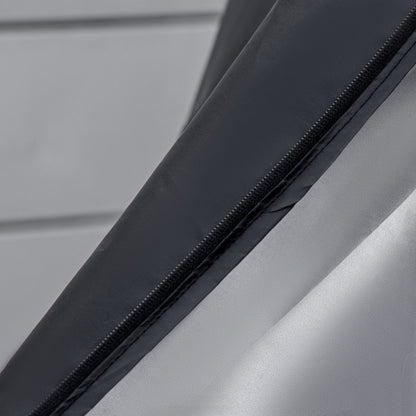 Hanging Chair Cover Waterproof Windproof Protective Cover with Zipper 210D Oxford Covers for Hanging Basket Swing Chair Hammock Ø115 x 190H cm Black