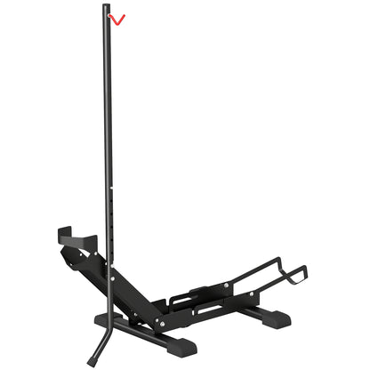 SPORTNOW Bike Stand for Bikes Steel Bike Holder with 80 mm Tire Width Freestanding Floor Bike Rack Multi-Bike Stand Parking Stand Bike Stand for Floor 75 x 41 x 81H cm Black