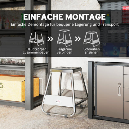 Motorcycle Stand, Universal Motorcycle Holder up to 500kg Load Capacity, Motorcycle Stand Motorcycle Lift Motorcycle Lift Table, Motorcycle Motocross Lift Table Stand Mount