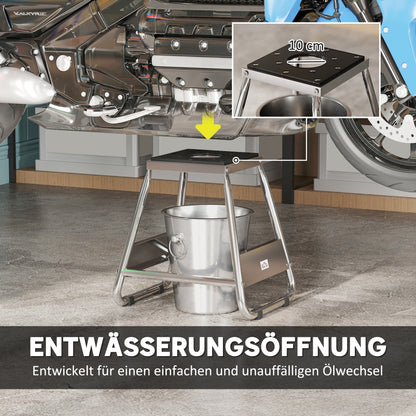 Motorcycle Stand, Universal Motorcycle Holder up to 500kg Load Capacity, Motorcycle Stand Motorcycle Lift Motorcycle Lift Table, Motorcycle Motocross Lift Table Stand Mount