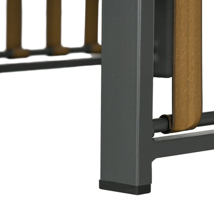 Garden Furniture Set 3 pcs, Bistro Set incl. Coffee Table, 2 Chairs, Garden Seating Group with Cushions, Patio Furniture Balcony Set for Terrace, Gray