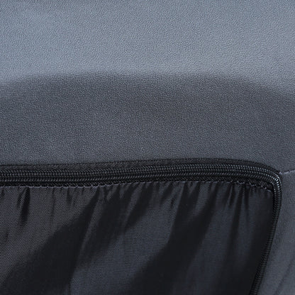 Floor Sofa Floor Chair with Adjustable Backrest, Swivel Meditation Chair, Recliner for Living Room, Office, Microfiber Cloth, Dark Grey, 62 x 70 x 95 cm