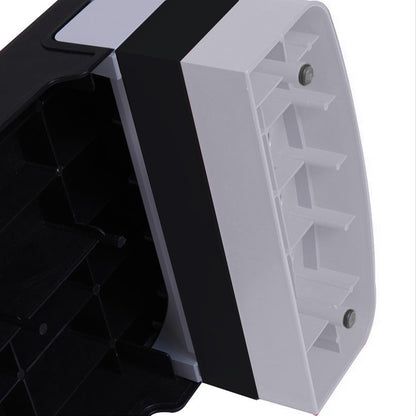 Adjustable Height Aerobic Fitness Step with Non-slip Surface 78x29x20 cm