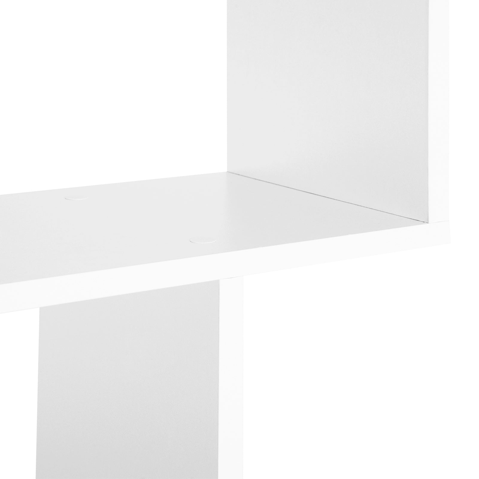 Modern Bookshelf with 6 Shelves for Dining Room Living Room Study 80x23x192 cm White