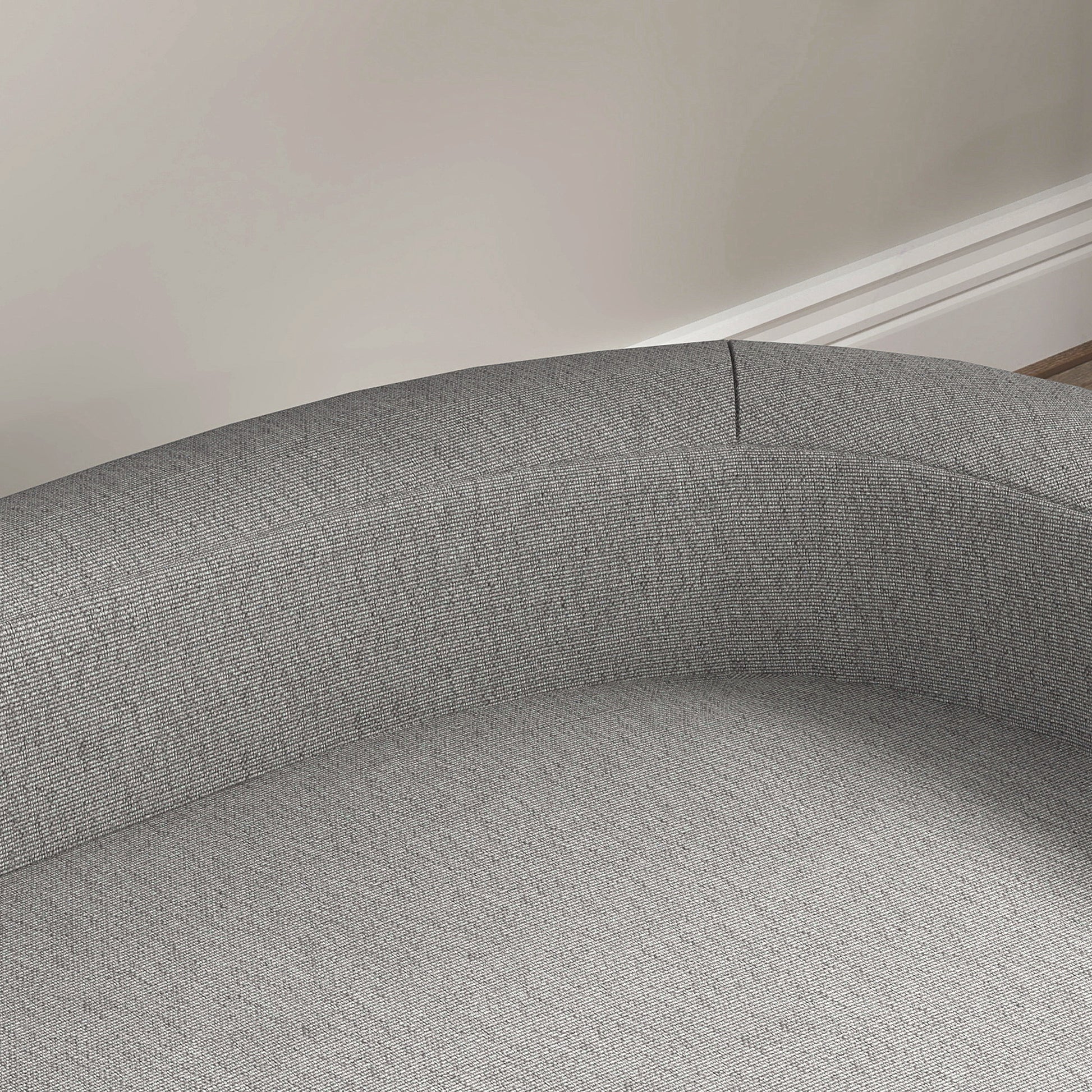 Dog Sofa, Dog Bed, Dog Couch with Elevated Design, Pet Sofa with Cushion, Dog Armchair with Wooden Legs, Cat Sofa for Large Dogs, 98 x 67 x 25 cm, Gray