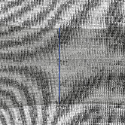 SPORTNOW Safety Net for 305 cm Diameter Trampoline Round Trampoline Safety Net for Outdoor Protector for 6 Straight Poles Blue