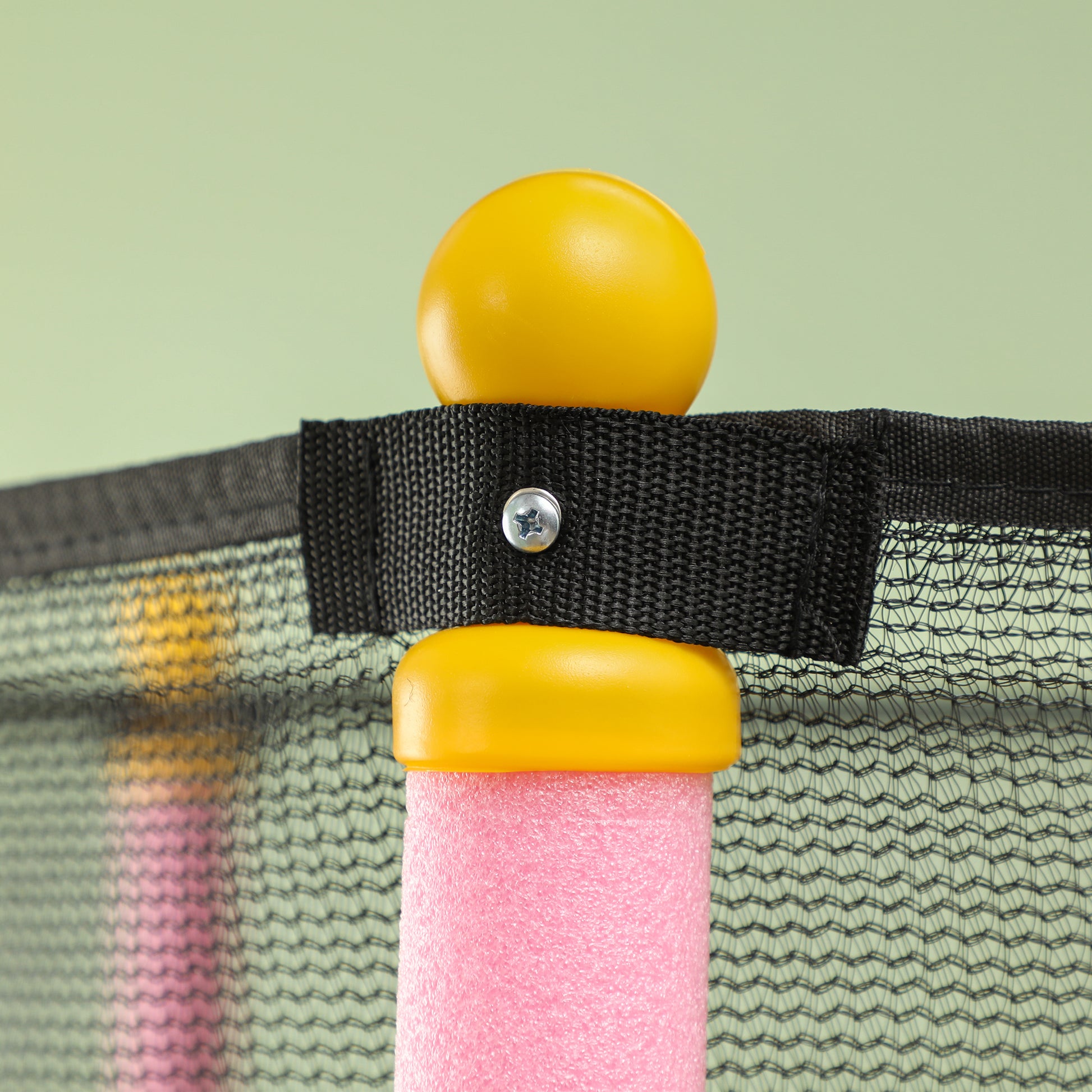 Kids Trampoline Ø140 cm, Trampoline with Safety Net, Edge Cover, Garden Trampoline for Children 3-10 Years, Up to 50 kg, Pink