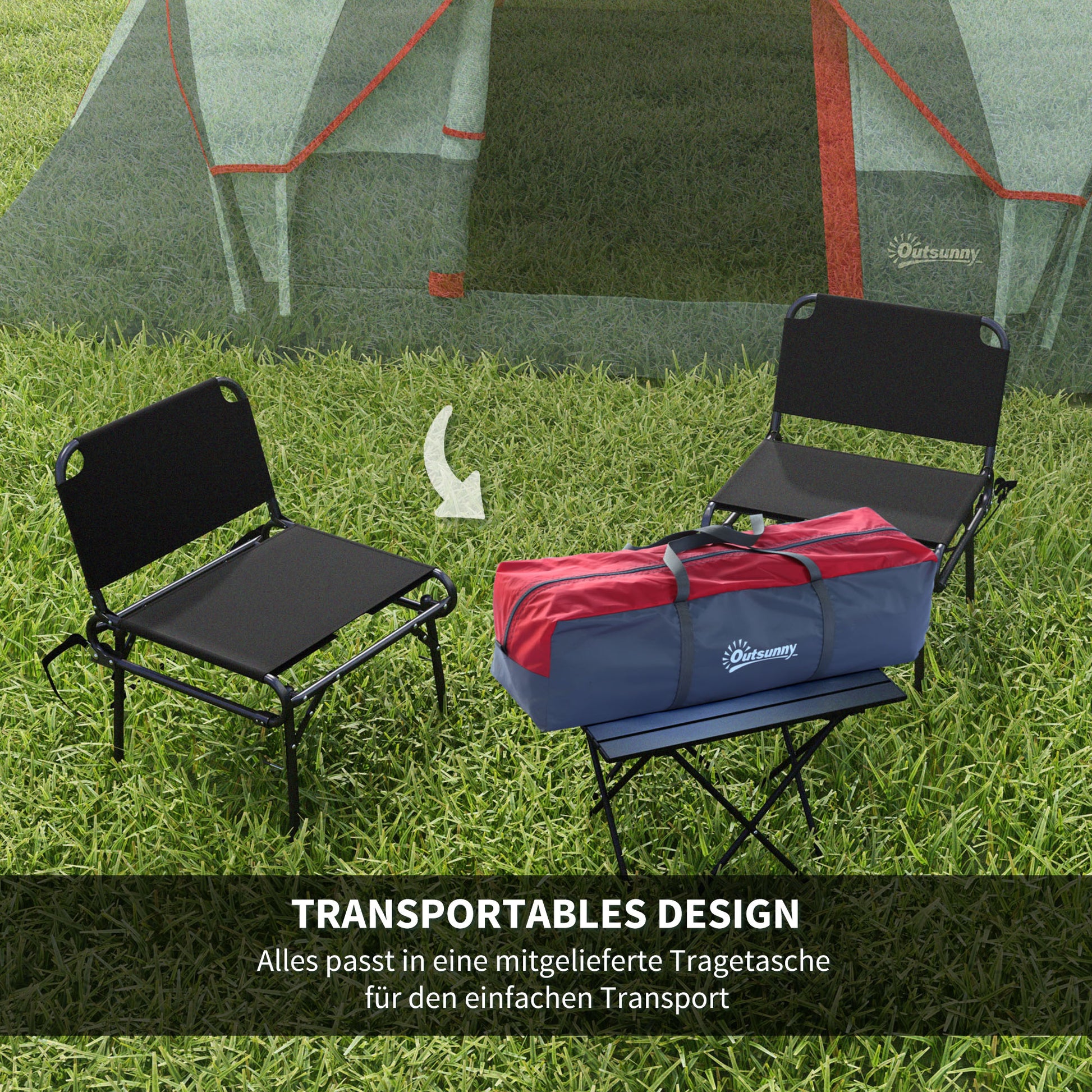 Camping Tent for 5-6 People Stable Waterproof Family Tent with Entrance Window Pack Bag, Tent with 3000mm Water Column Tunnel Tent for Camping Travel Garden, Light Gray