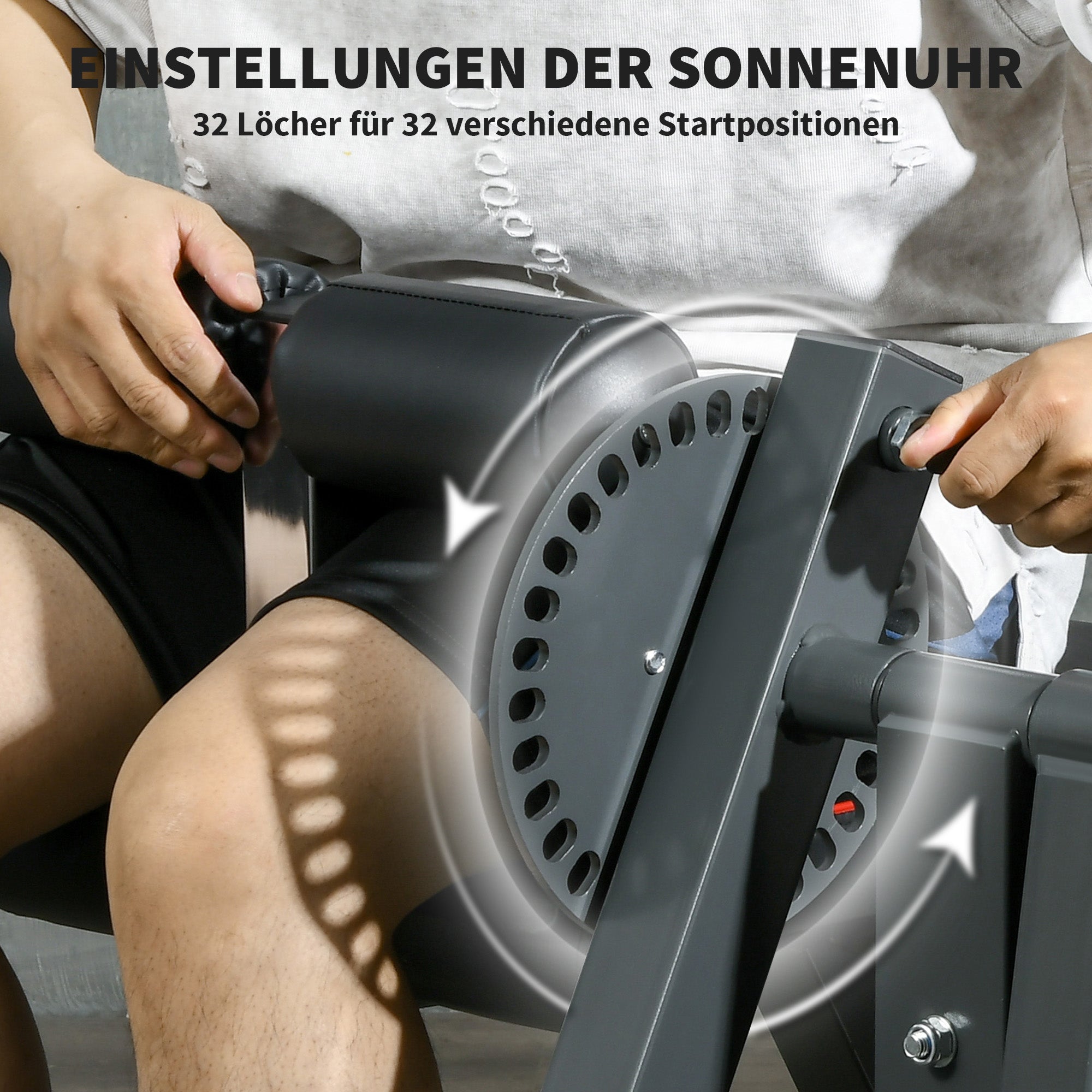 SPORTNOW Leg Extensor, Adjustable Leg Flexor with Plate Loading, Leg Trainer Home Trainer for Leg and Thigh Training, Fitness Equipment for Home Gym