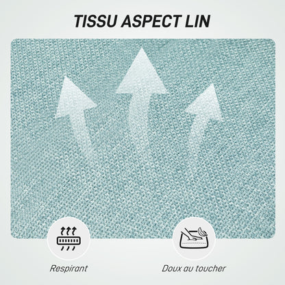 Office Chair Swivel Desk Chair, Ergonomic Armless Chair, Adjustable Height and Tilt, 120 kg Capacity, Green