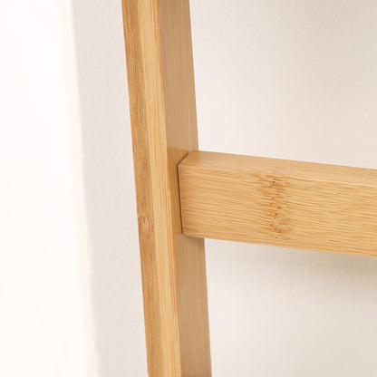 3-Tier Bamboo Plant Stand Flower Rack Folding Plant Shelf for Indoor and Outdoor Use 98x37x96.5 cm Natural