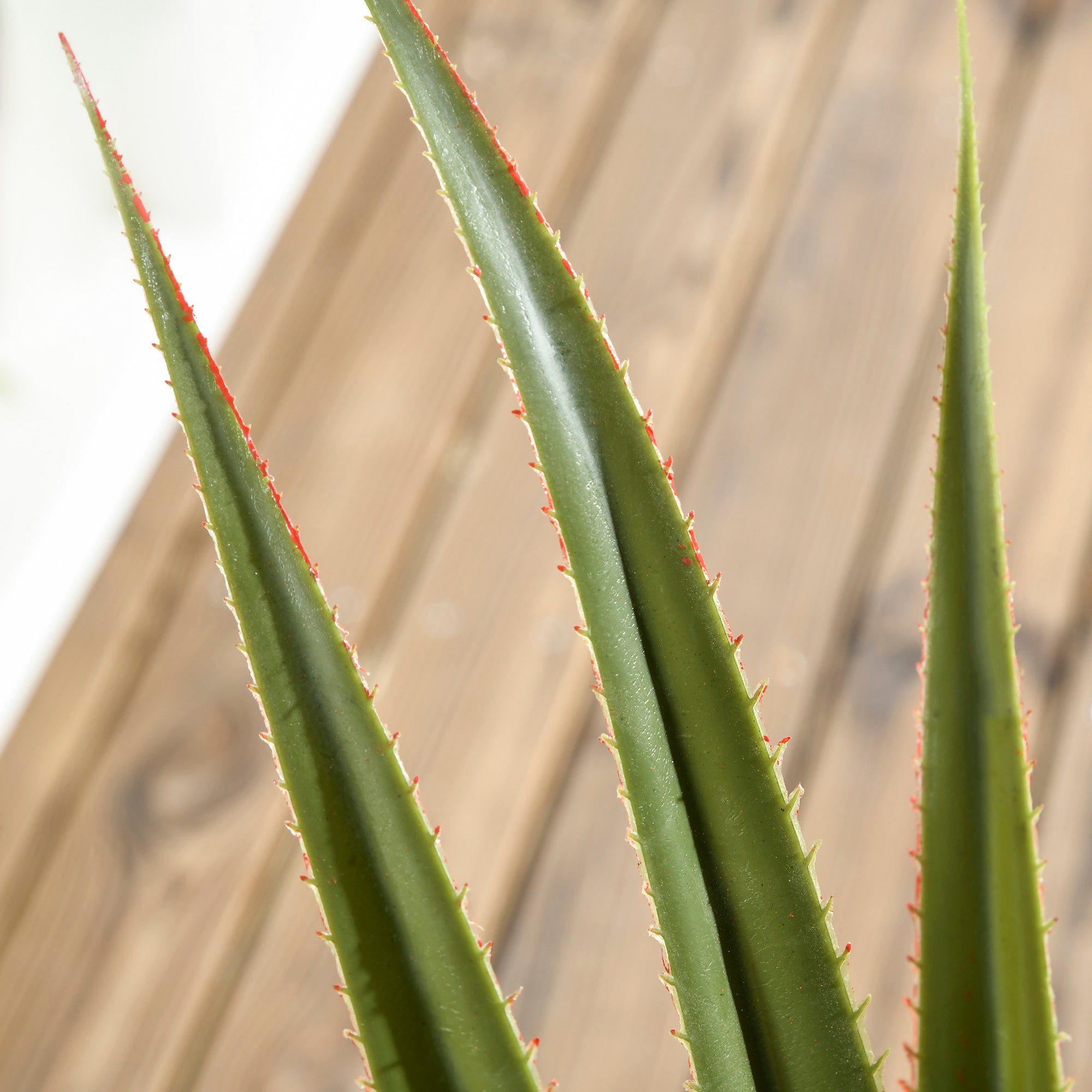 Artificial Agave Plant in Pot, Height 90 cm, 16 Leaves, Indoor Outdoor, Realistic