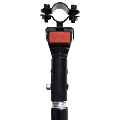 Folding Bicycle Trailer Cargo Trailer with Coupling, Receiver & Reflectors Transport Cart Loadable up to 40 kg, Transport Trailer for Camping, Shopping, Moving 155 x 71.5 x 77 cm