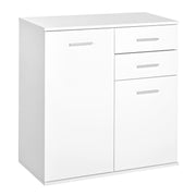 Cabinet Console Sideboard Buffet Storage Organizer Cabinet for Dining Room Living Room with Doors and Drawers 71x35x76cm