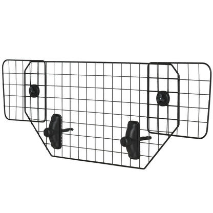 Dog Guard for Car Universal Car Guard for Dogs with Continuously Adjustable Width, Partition Grid for Trunk Dogs Car Grid Dog Safety Grid 90-120 x 40.5 cm