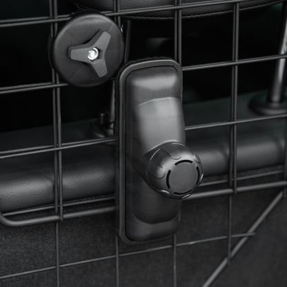 Dog Guard for Car Universal Car Guard for Dogs with Continuously Adjustable Width, Partition Grid for Trunk Dogs Car Grid Dog Safety Grid 90-120 x 40.5 cm