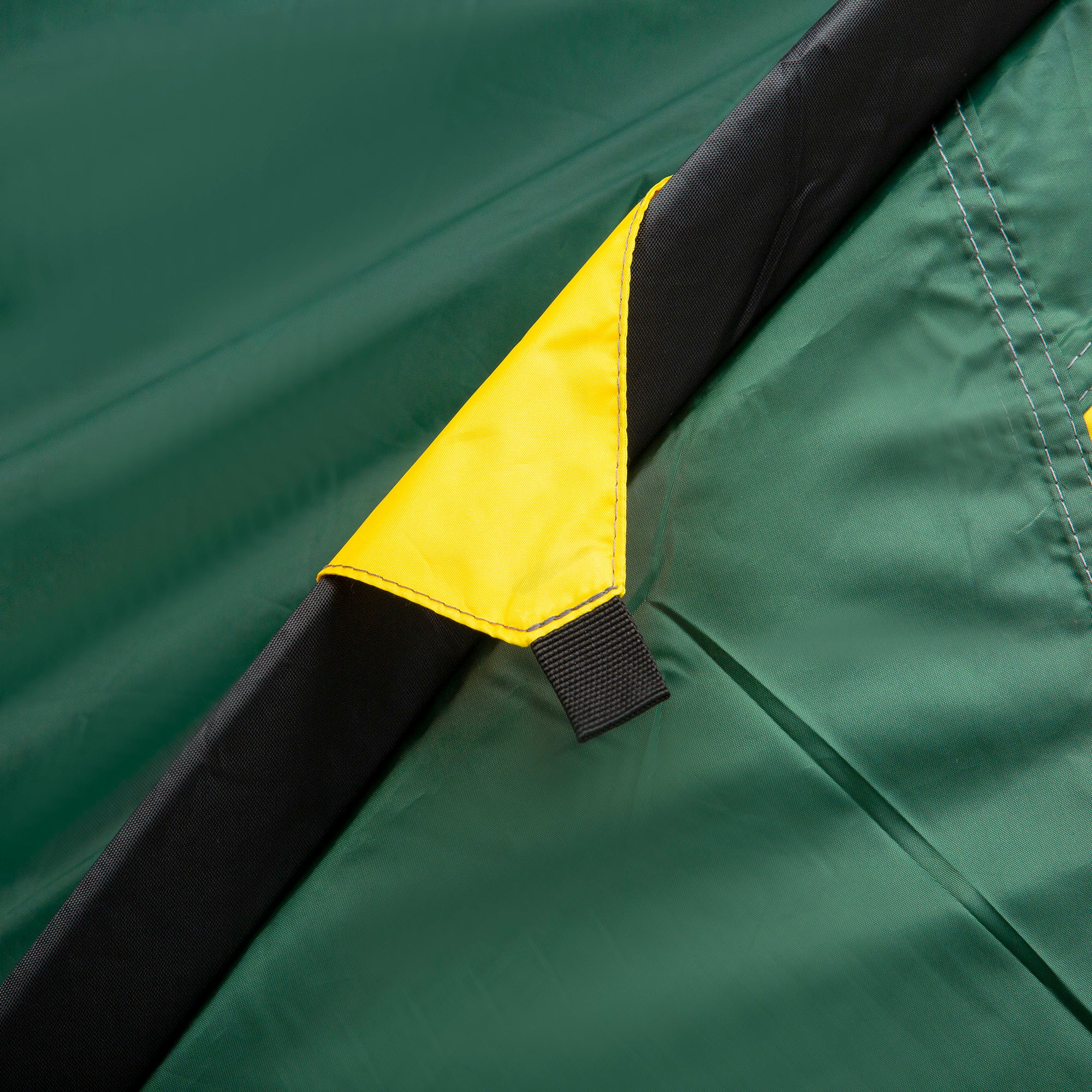 2-Person Tent 190T Camping Tent with Pegs Dome Tent Fiberglass Polyester Green+Yellow 325 x 183 x 130 cm