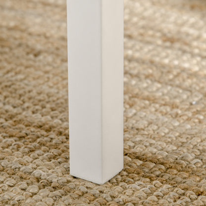 3 Piece Dining Set with 2 Chairs and 1 Table Dining Table Set with Foldable Tabletop for Kitchen Small Spaces Steel MDF Natural+White 110 x 70 x 75 cm