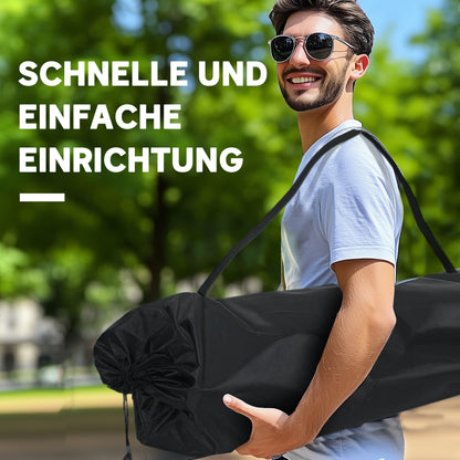 2-Seat Folding Camping Chair with Cup Holders & Carry Bag — Outdoor Folding Chair, Padded, Supports up to 250 kg (≈551 lb)