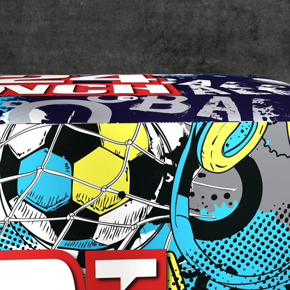 SPORTNOW 3 in 1 Plyo Box in PU, Plyometric Platform for Jump Training, Plyometric Box for Exercise at Home, Gym, and Outdoors, 76 x 61 x 51cm, Multicolor