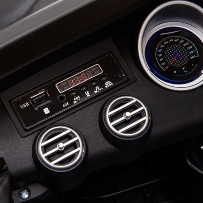 Kids Vehicle 12V Mercedes-Benz AMG GLC63S COUPE Licensed Electric Car with Remote Control Seat Belt 2 x 35W Motors MP337-60 Months Black 115 x 70 x 55 cm