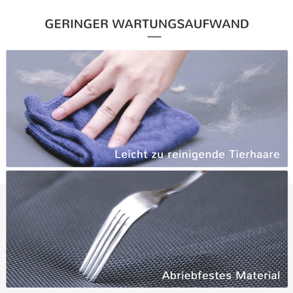 Outdoor Dog Cot, Foldable Elevated Pet Bed for Small Dogs, Cooling Pet Cot with Steel Frame, Pet Bed for Outdoor Camping, 59 x 46 x 15 cm, Gray