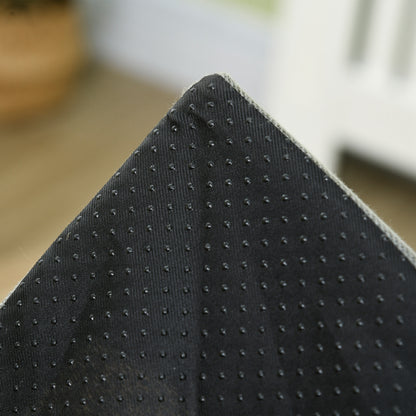 Cat Cave, Cat House with Cushion, Scratching Board, Two Doors, XXL Cat Hut Dog House Dog Cave, Cat Bed for Cats up to 5 kg, Gray, 39 x 43.5 x 40.5 cm