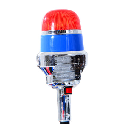 Electric Motorcycle for Kids 3-5 Years Old Electric Toy Motorcycle 3 Wheels with Music, Speed 3 km/h, Lights 112×51×72.5 cm