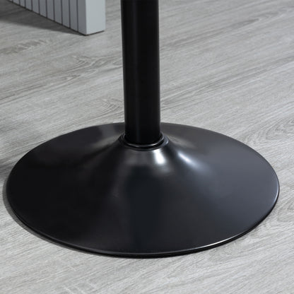 Set of 2 bar stools, modern bar chairs with backrest and footrest, adjustable and 360° swivel high kitchen chair, steel frame, for kitchen, counter, gray