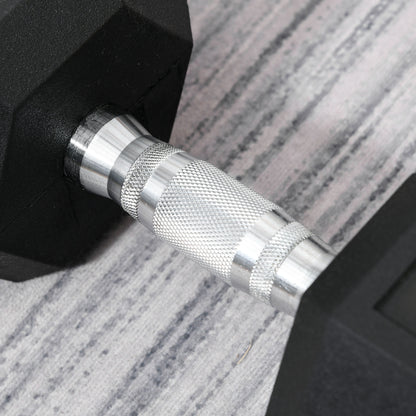 Dumbbells with knurled grip, Cast Iron Dumbbell, 1 x 15kg, Dumbbells for Men and Women, Dumbbell for Home, Gym, Strength Training