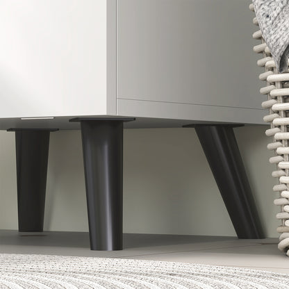 Tall Bathroom Cabinet with Laundry Basket Narrow Bathroom Column with Door and Shelves Auxiliary Furniture for Living Room Kitchen 13.78x12.4x56.69 inches White