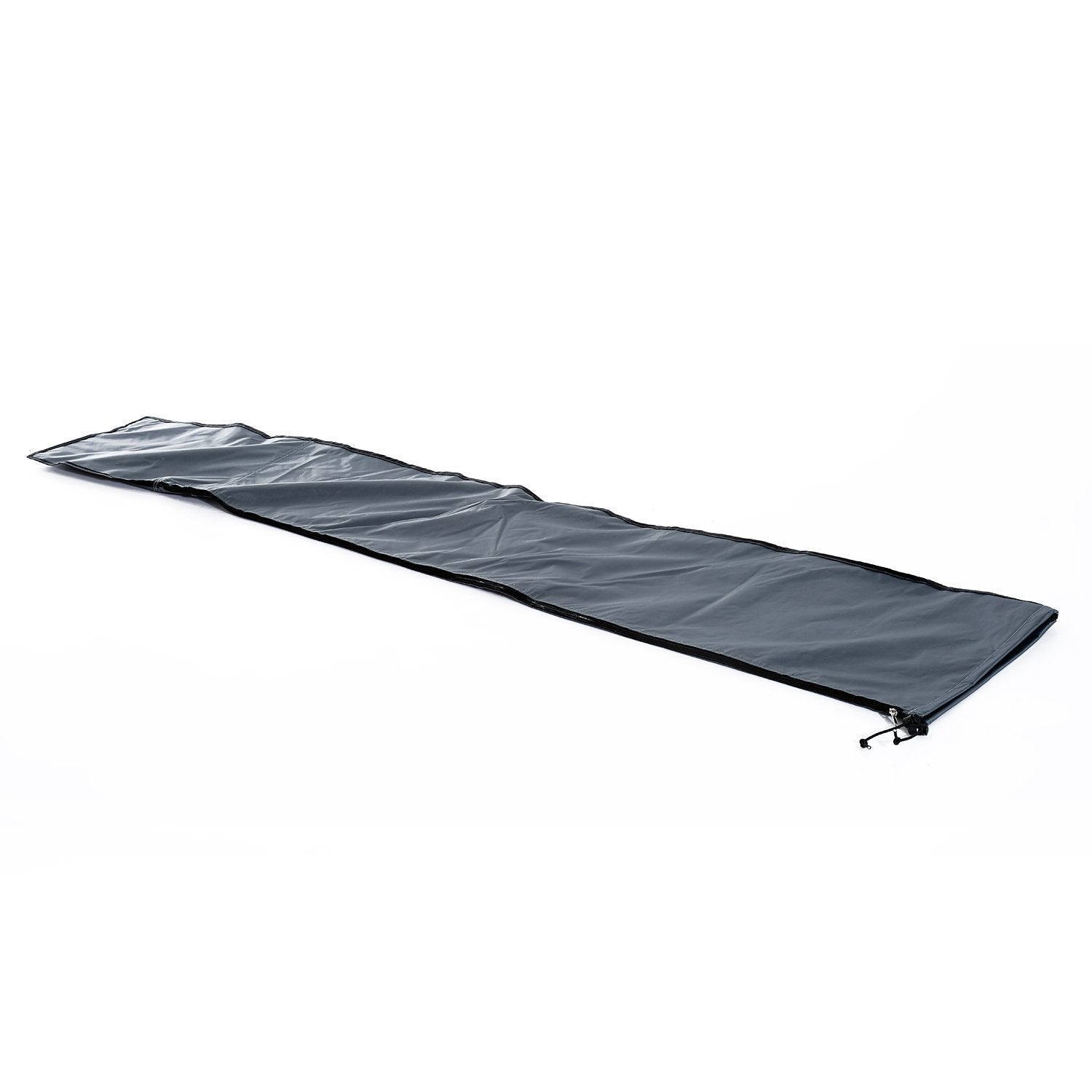 Umbrella Cover Umbrella Protective Cover, Weatherproof, Fixing Strap, Zipper, Oxford Polyester, Gray, 178 x 25/35 cm