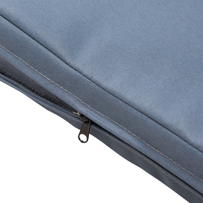 4-Piece Outdoor Lounge Set with 2 Chairs, Sofa and Coffee Table Garden Furniture in Black Rattan and Steel