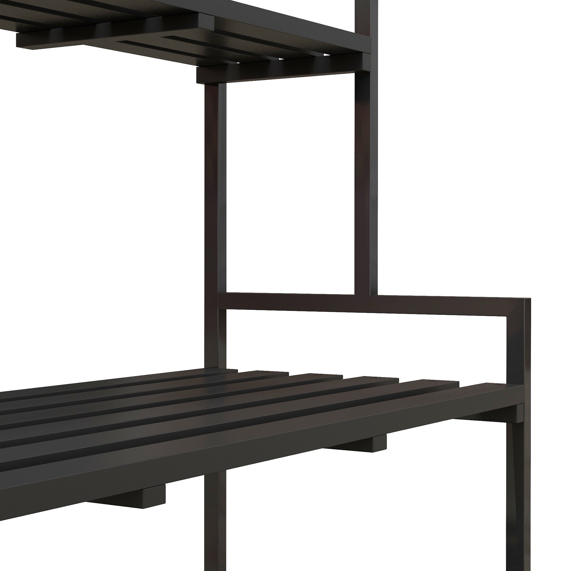 3-Tier Plant Stand, 170 cm High Flower Stand with Hooks, Flower Rack for Indoor, Steel Plant Stand, Flower Steps Plant Pot Stand for Living Room, Garden Balcony Decor, Black