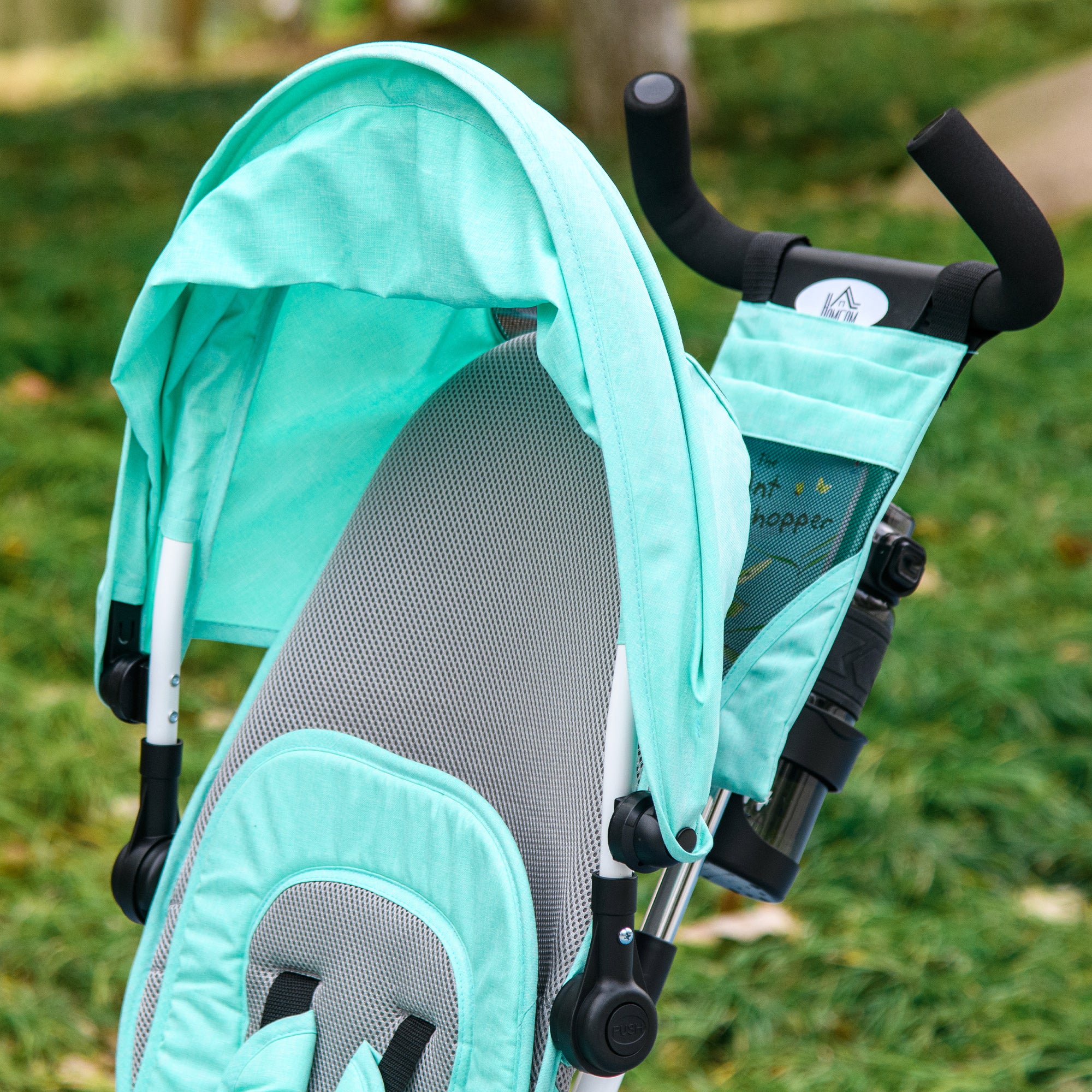 6-in-1 Tricycle with Push Handle, Kids Trike with Removable Sun Canopy, Cushion, Balance Bike with 5-Point Safety Harness, Basket, Cup Holder, for 1-5 Years Kids, Green