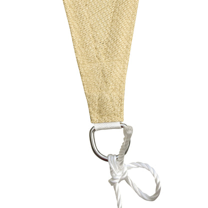 - Triangle sail awning (various sizes and colors), size 3x3x3m, sand color