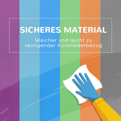 Soft Blocks 12-Piece Set Foam Building Blocks Giant Bricks Construction Toy Foam Blocks for 1-3 Years Old Children Faux Leather EPE