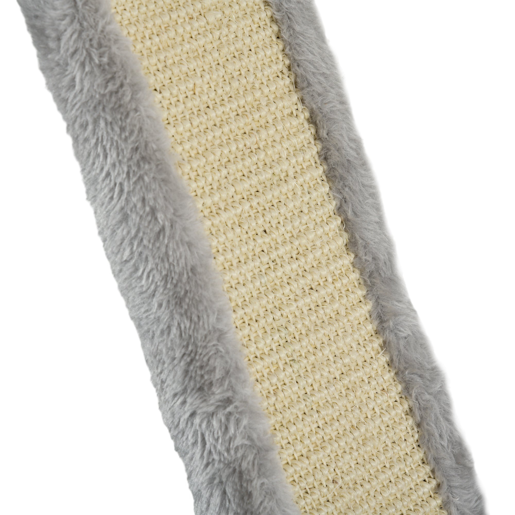 3-Piece Wall-Mounted Cat Climbing Set with Hammock, Scratching Ramp & Cloud Jump Platform, Gray