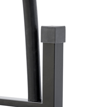 Garden Arch for Climbing Plants, Metal Garden Arch for Decorations and Events, 157x40x223cm, Black
