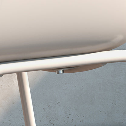 Garden Chair 4-Piece Set Weatherproof Plastic Garden Chairs with Armrests Backrest Terrace Chair Up to 120 kg Load Capacity Outdoor Furniture for backyard, garden, balcony Gray