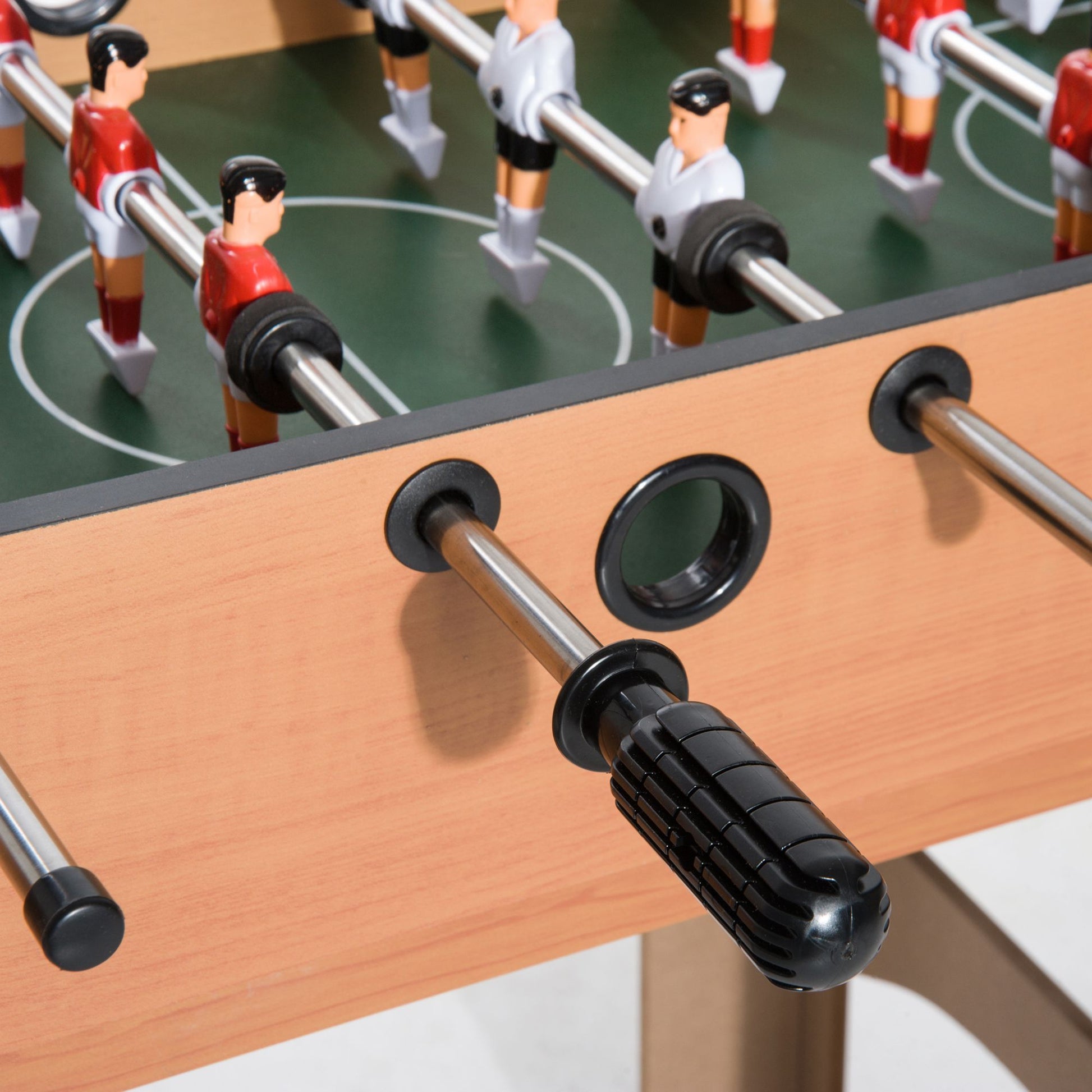 4-in-1 Multi Game Table Multi Game Table with Table Football, Table Hockey, Table Tennis, Billiards Multifunctional Game Table made of MDF, 92 x 78 x 80cm