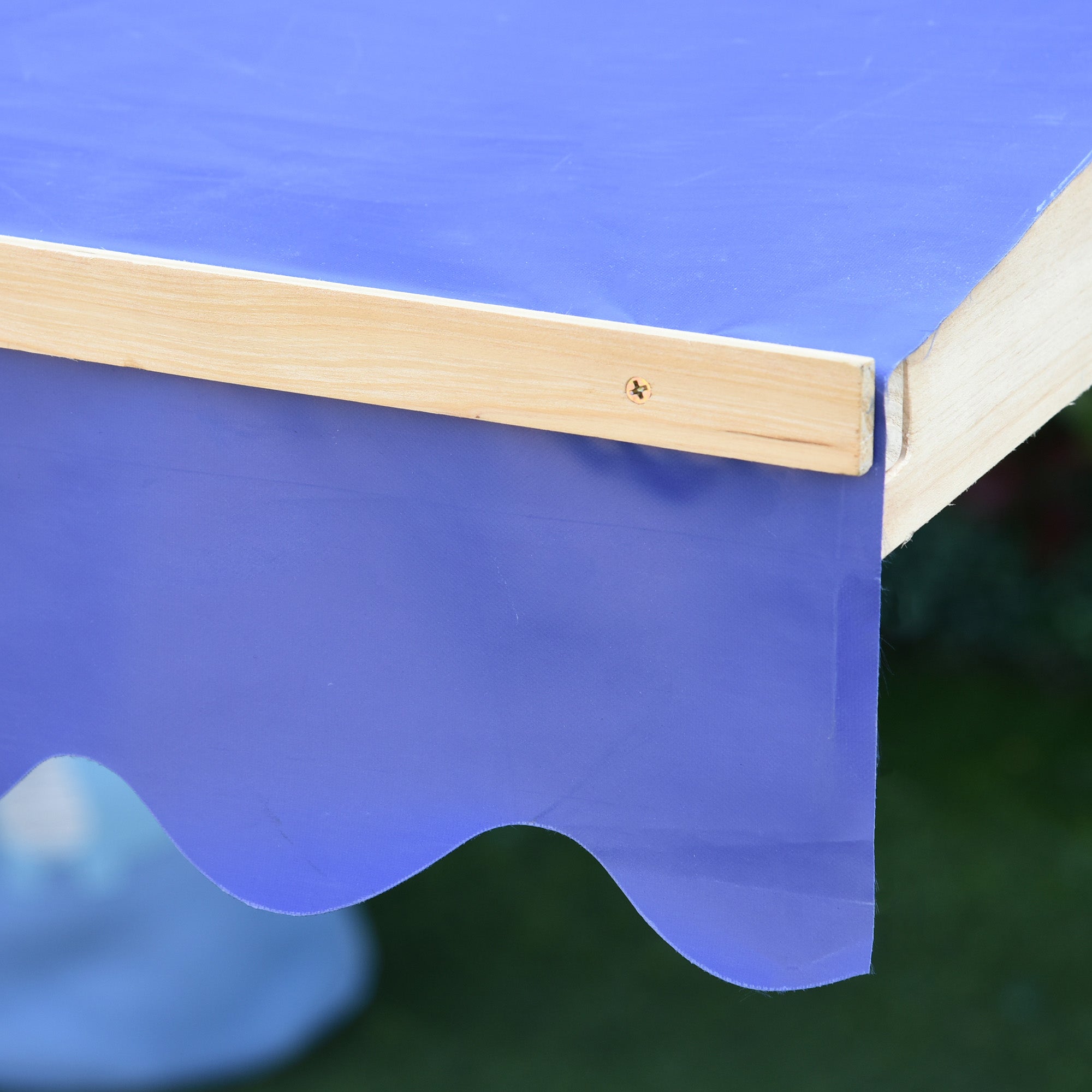 Wooden Sandbox for Kids with Canopy Sandbox Bench Adjustable Roof Spacious 47.2x47.2x47.2 inches for Outdoor Garden Play Natural Wood Color