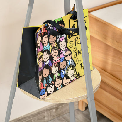 Coat Rack, Hat Rack with 8 Hooks, Coat Stand with Shelf, Standing Wardrobe for Clothing, Hats, Bags, Metal, White, 45 x 45 x 180 cm