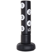 Standing Punching Bag 176cm Adults Freestanding Heavy Duty Punching Bag with Stand and Vinyl Pad Boxing Partner Boxing Trainer Suitable for Professionals and Beginners Black