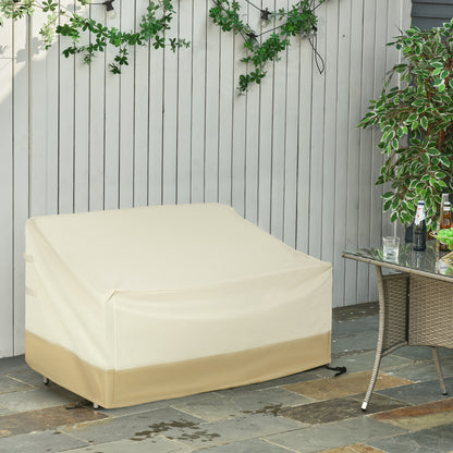 Protective Cover for 2-3 Seater Bench Outdoor Waterproof Furniture Cover Garden Protection Rain and Sun 152x87x59/79cm 600D Oxford Fabric