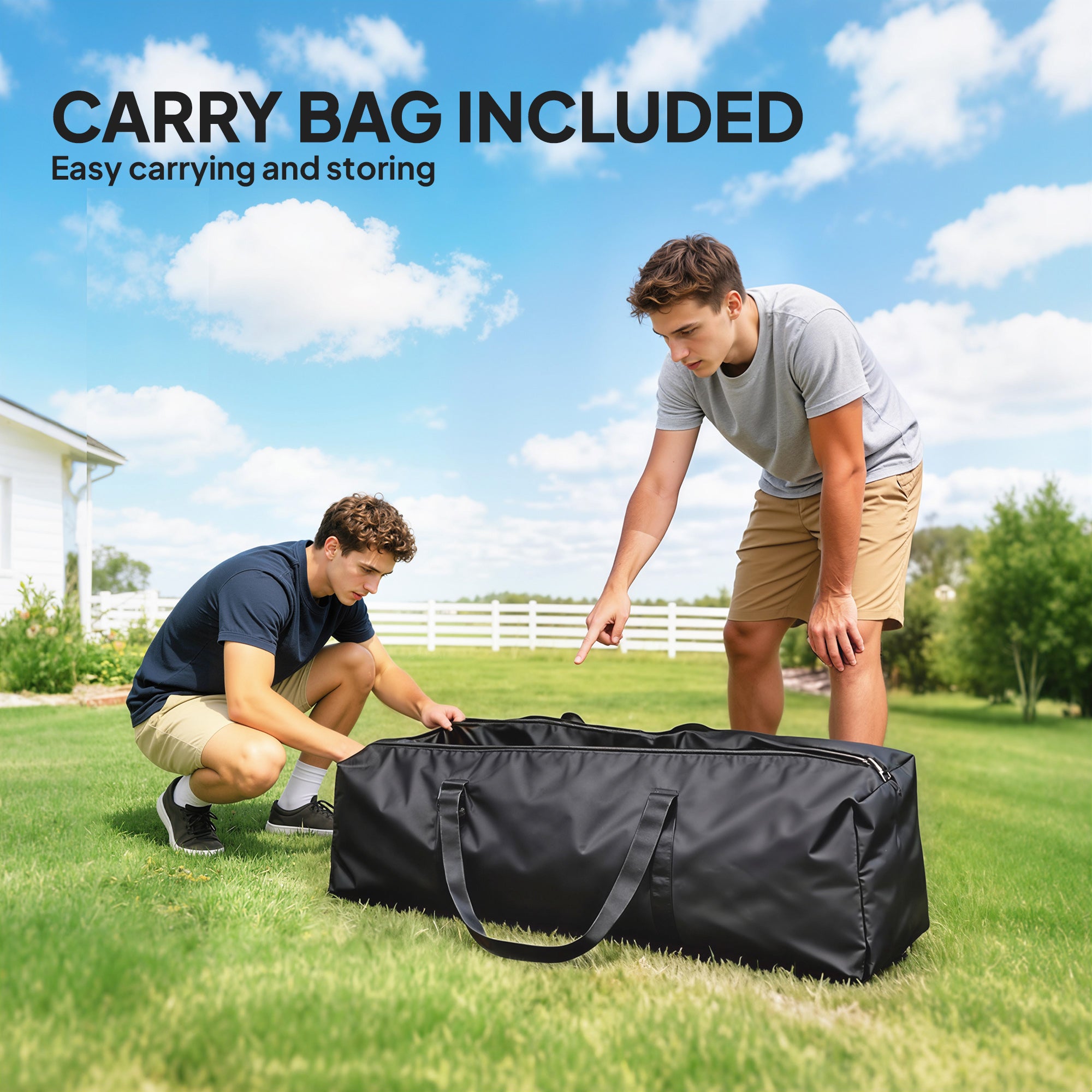 3 x 3 m (10'x10') Waterproof Pop-Up Canopy, Adjustable Height, 2 Removable Sidewalls, UV50+, Foldable Party Tent with Carry Bag & Sandbags — Dark Blue